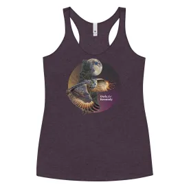 Owls for Kennedy Women's Racerback Tank