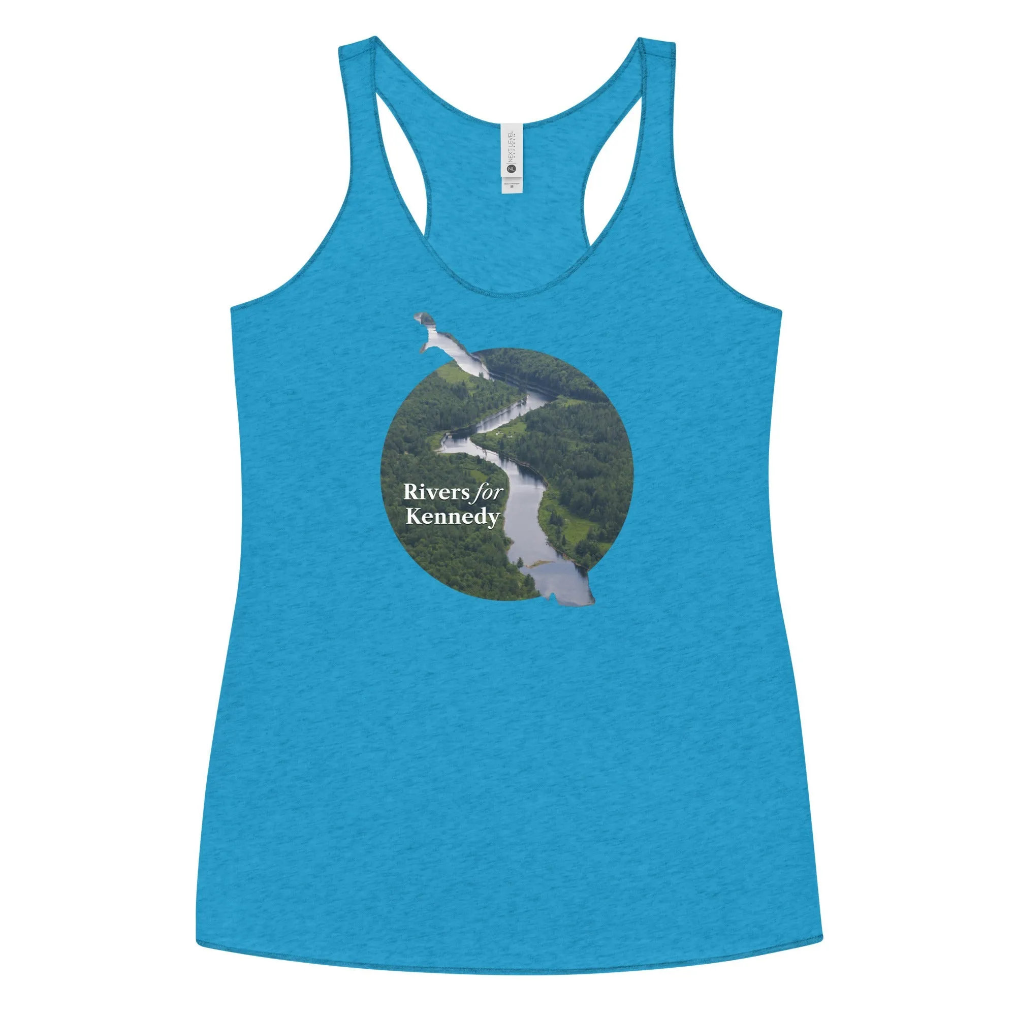 Rivers for Kennedy Women's Racerback Tank