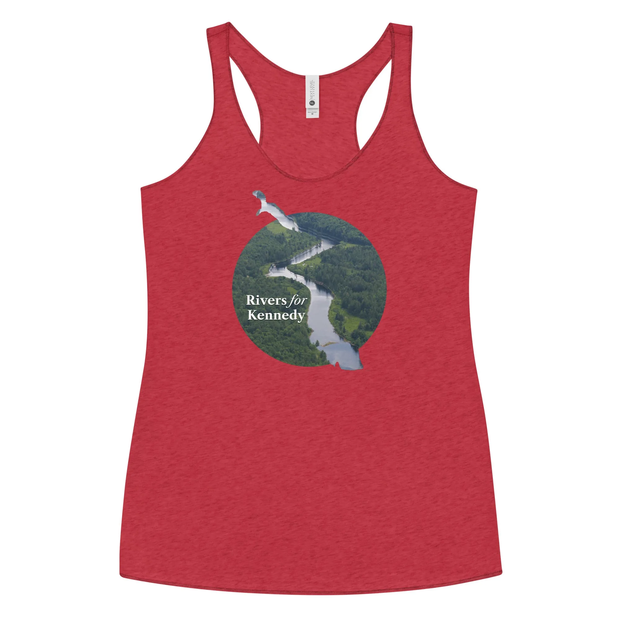 Rivers for Kennedy Women's Racerback Tank