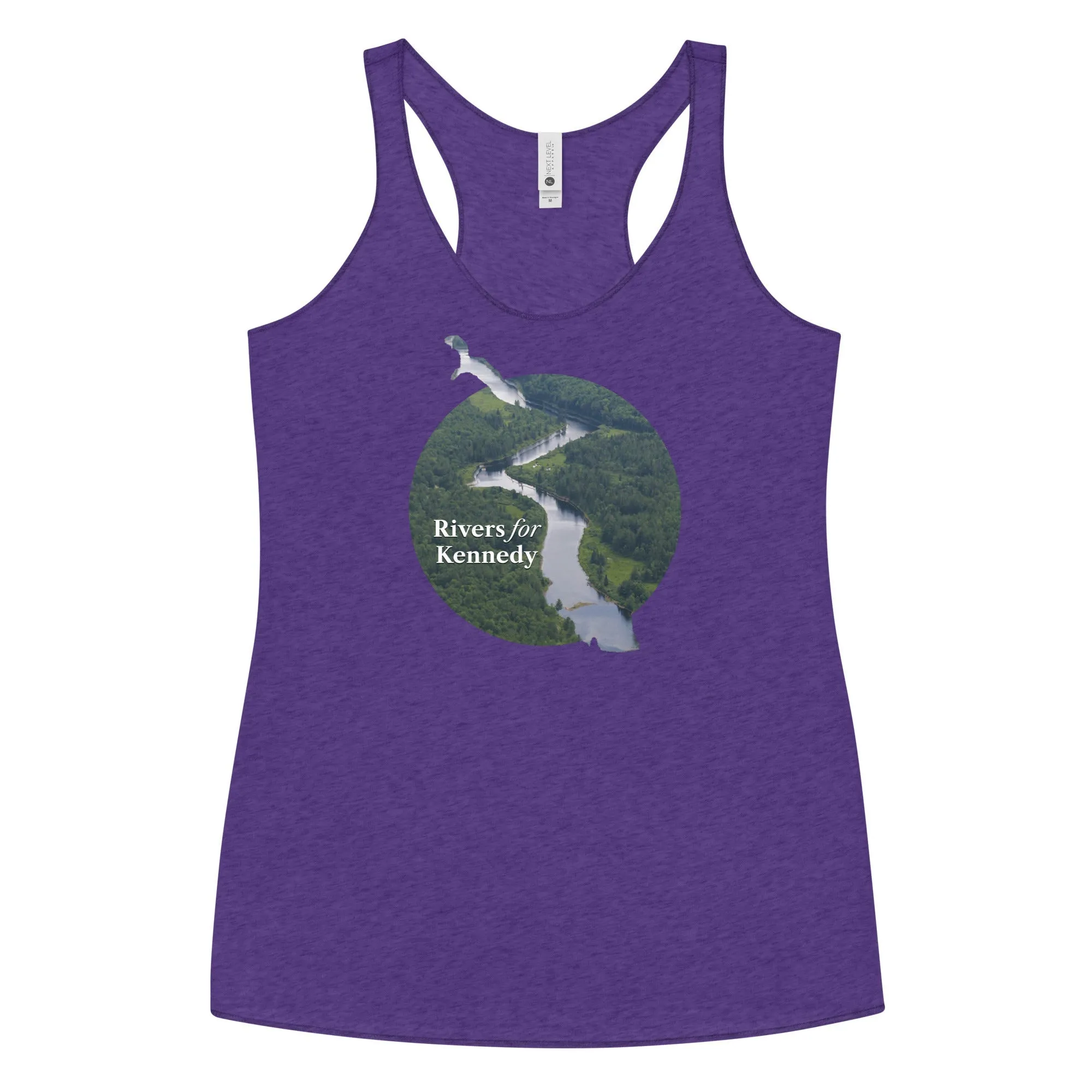 Rivers for Kennedy Women's Racerback Tank