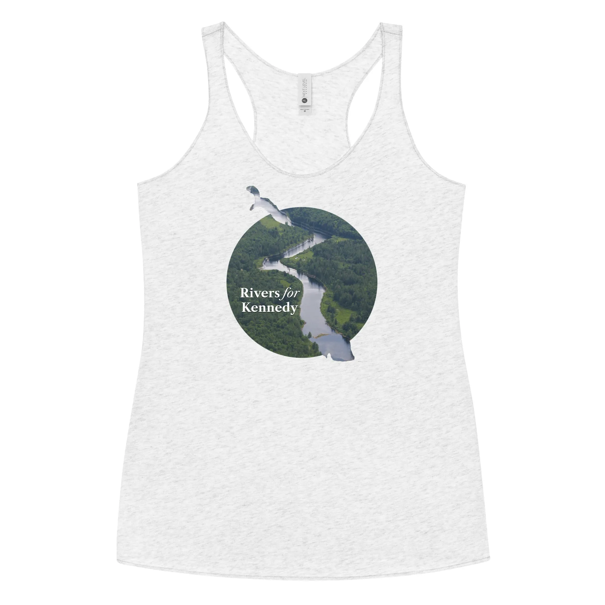 Rivers for Kennedy Women's Racerback Tank