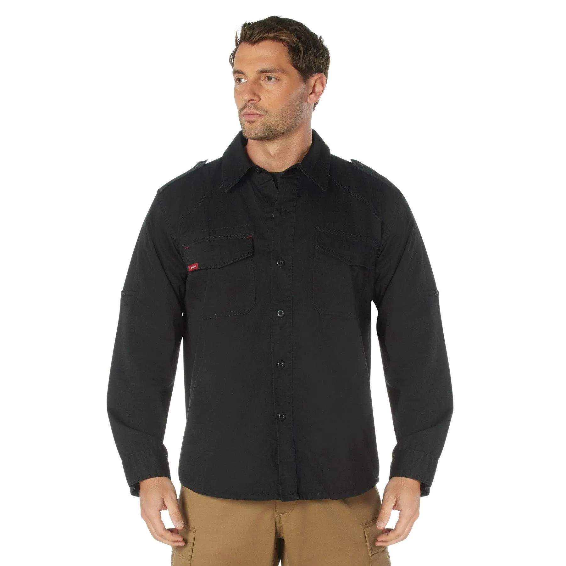 Rothco Mens Vintaged Fatigue Shirt