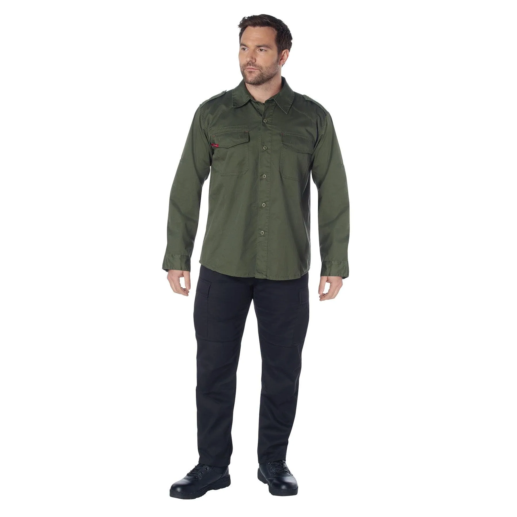 Rothco Mens Vintaged Fatigue Shirt