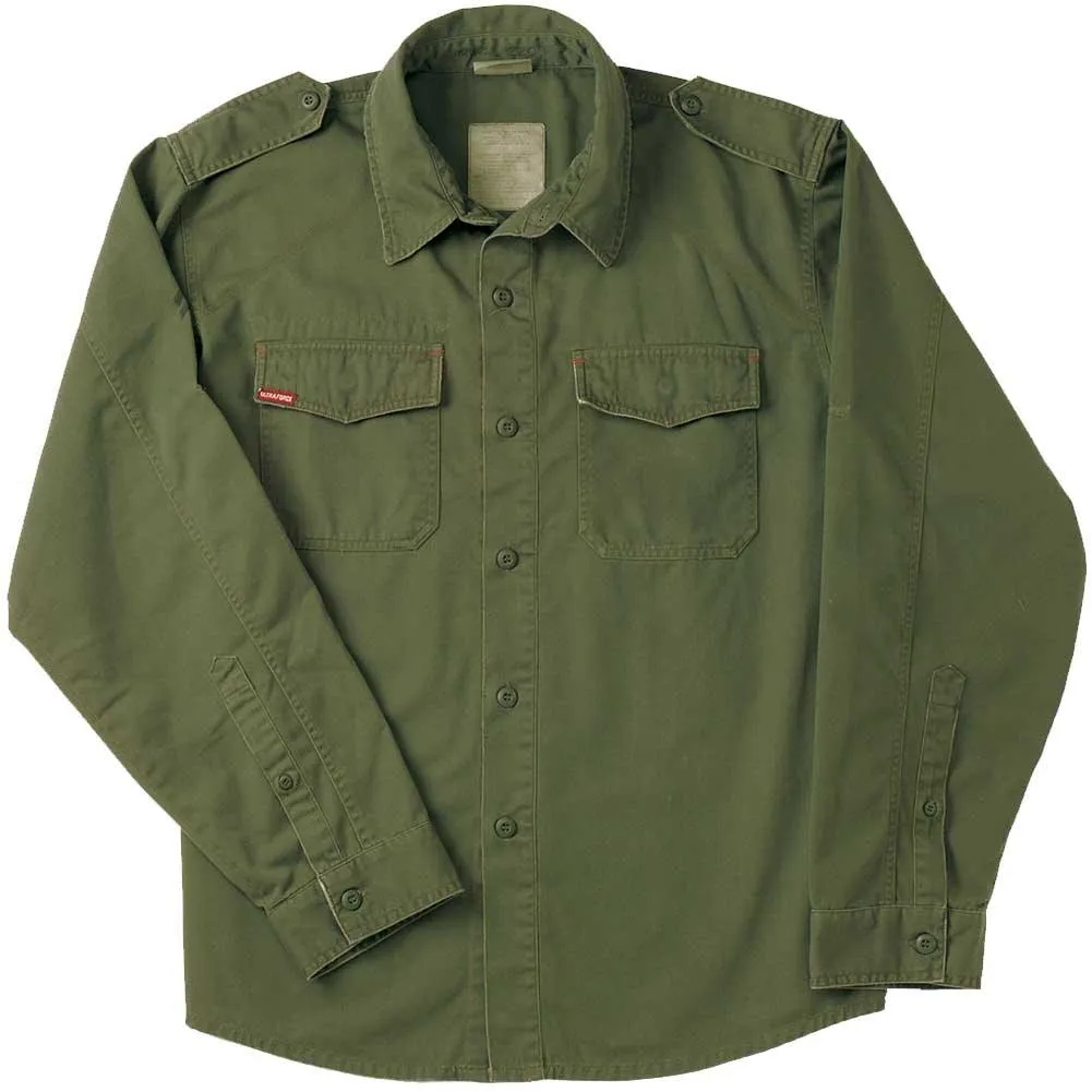 Rothco Mens Vintaged Fatigue Shirt