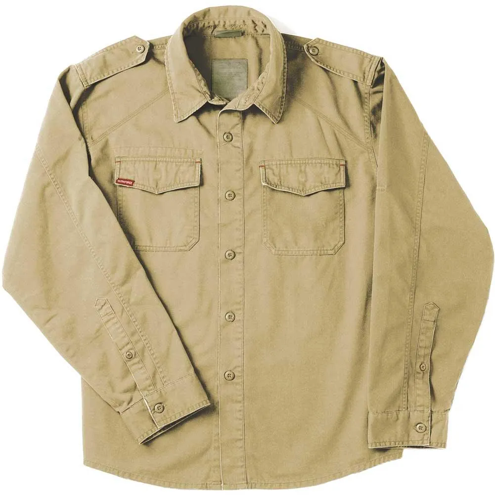 Rothco Mens Vintaged Fatigue Shirt