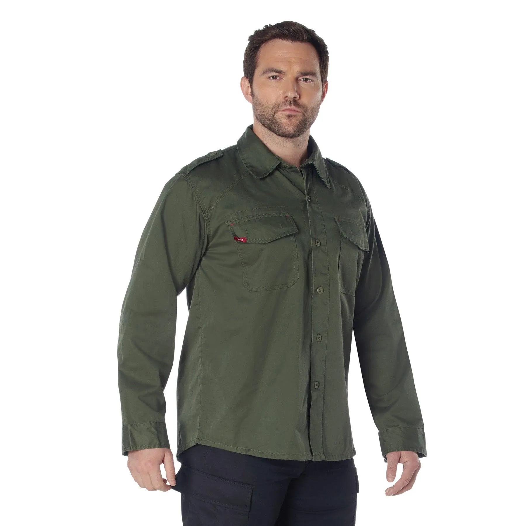 Rothco Mens Vintaged Fatigue Shirt