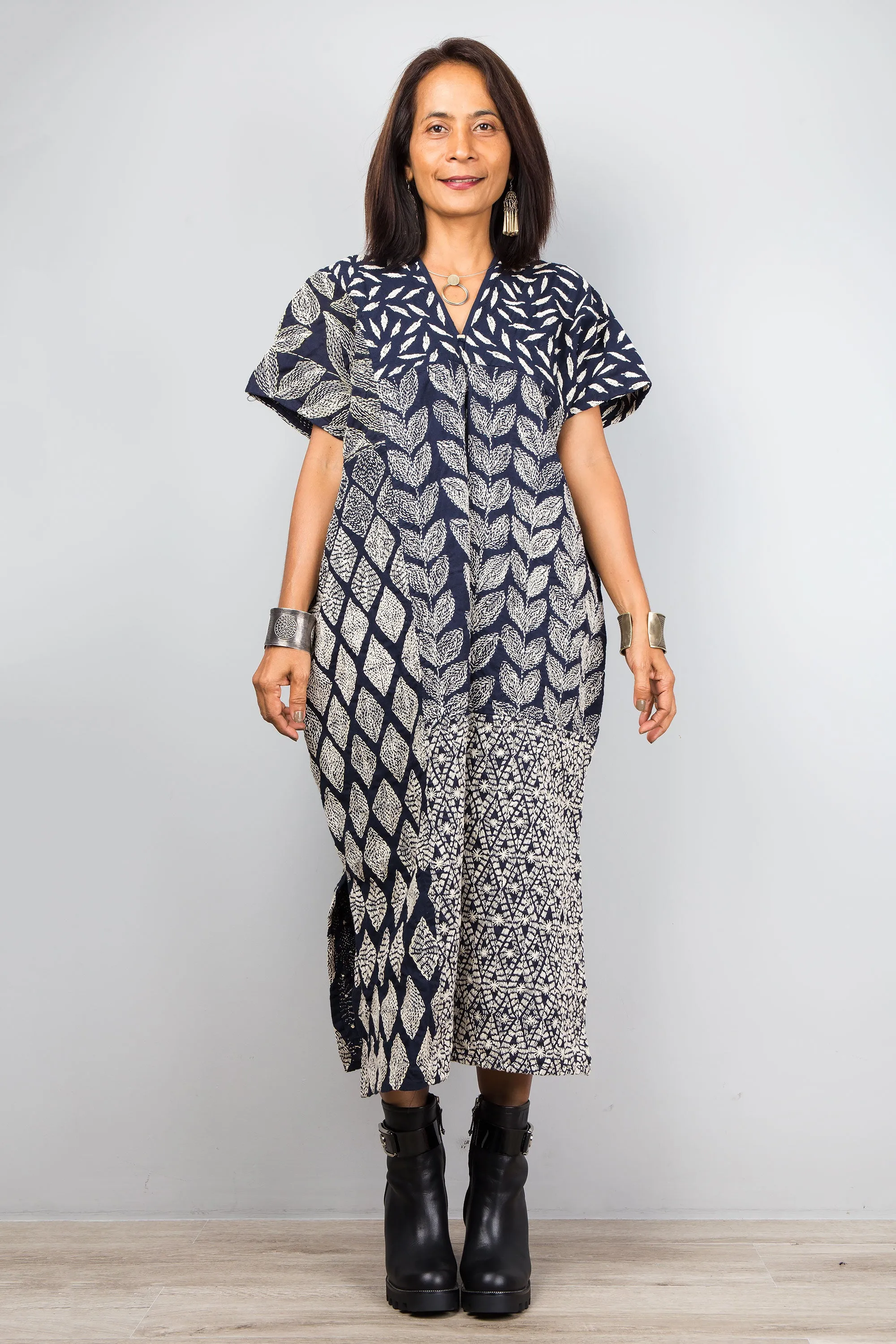 Sashiko style dress