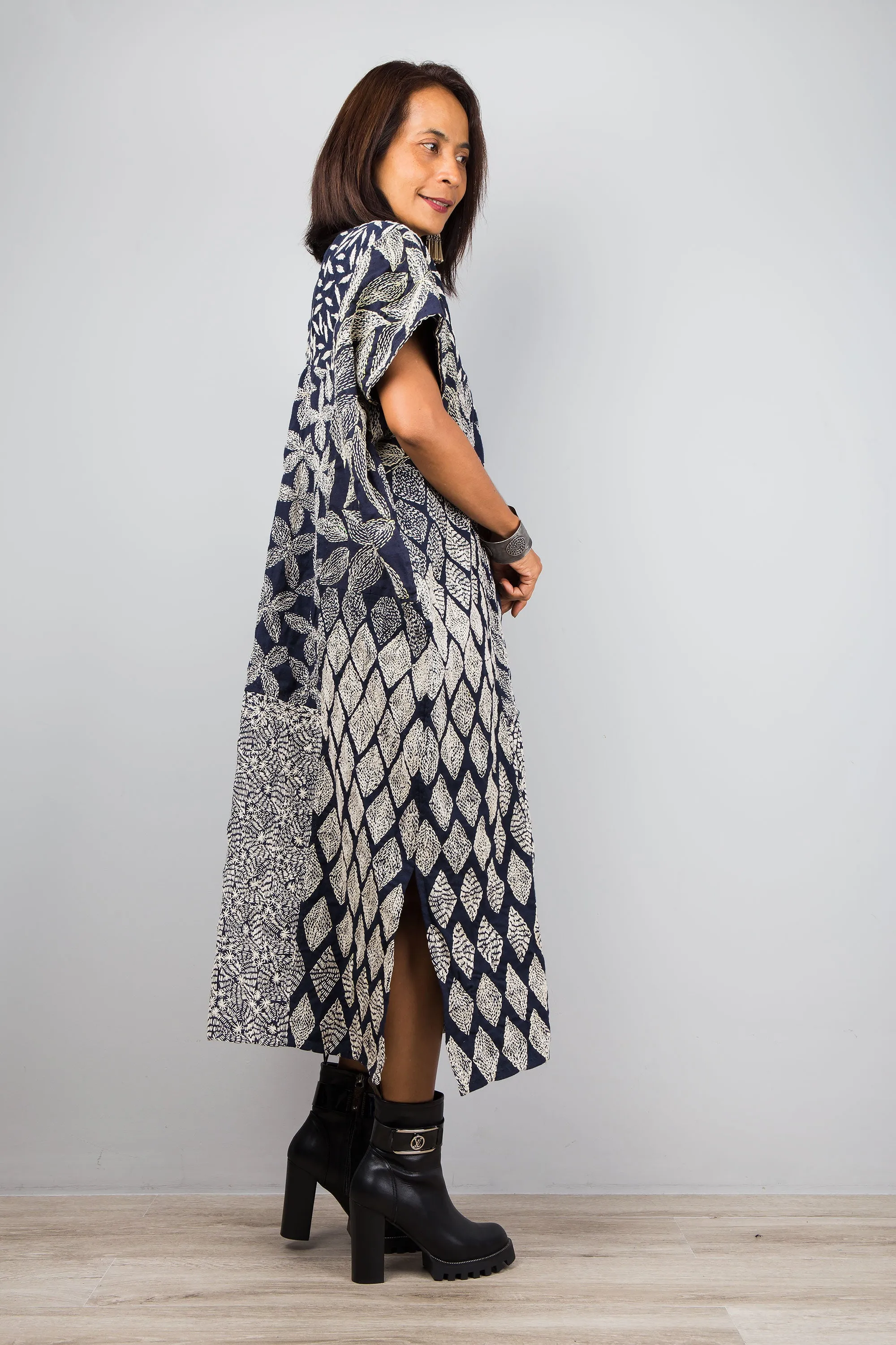 Sashiko style dress