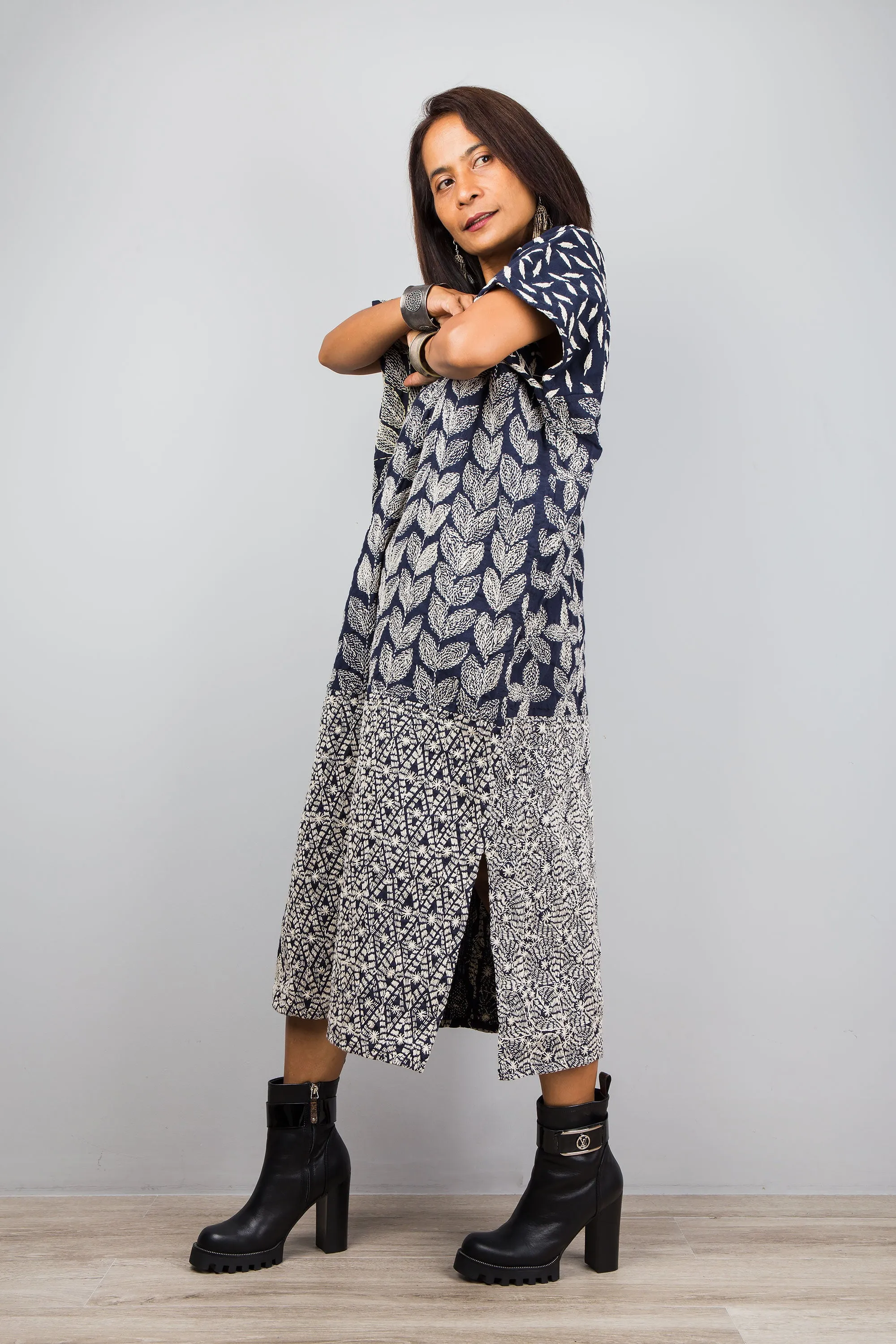 Sashiko style dress