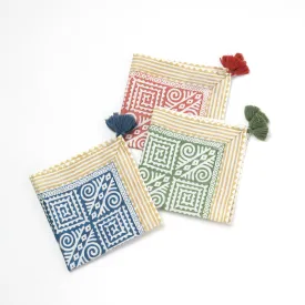 Shuchi Temple Linen Cotton Napkin Set of 4