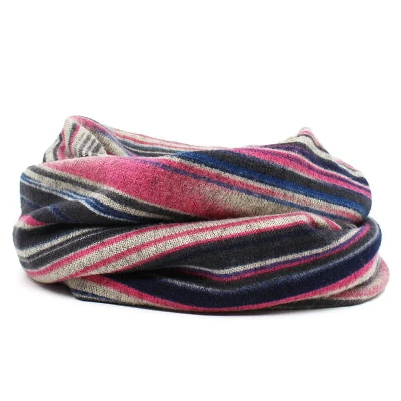 Thin Striped Beanies - Trendy, Warm, and Stylish Polyester Hats