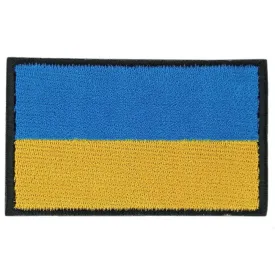 Ukraine Flag Embroidered Patch